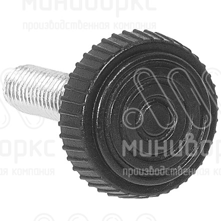 Опора резьбовая  m8x30 25 – 25М8-30ЧС | картинка 3