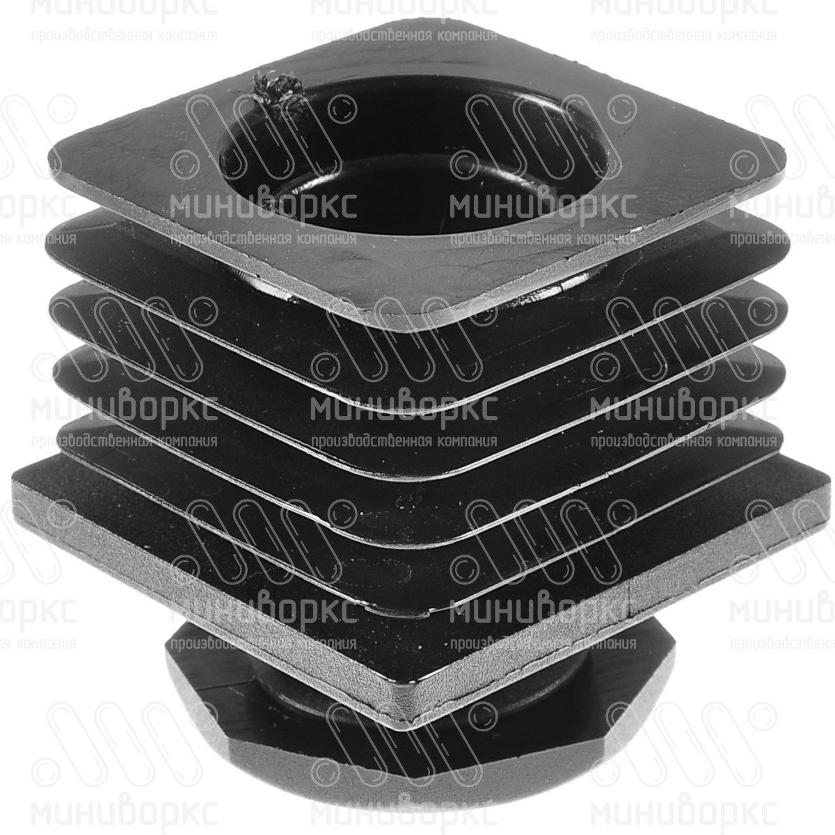 Регулируемые опоры для труб 60x60 – PRQ60x60x1,5-2 | картинка 1