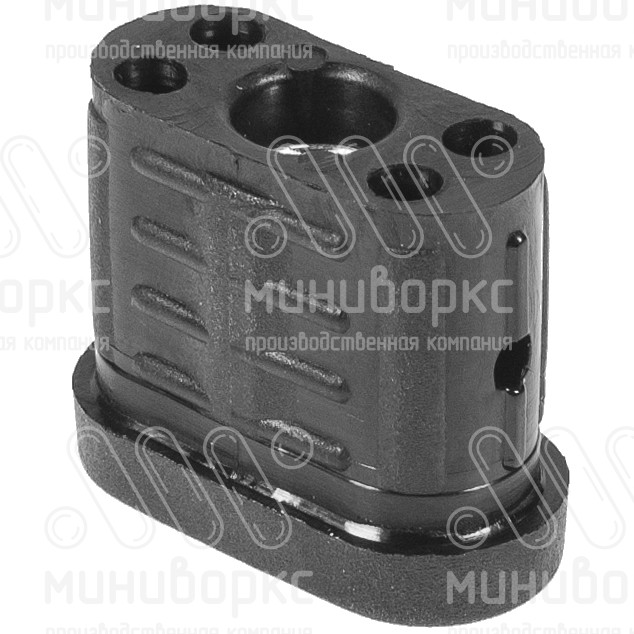 Заглушки для овальной труб 30x15 – IOFP30x15x1,5 M8 | картинка 3