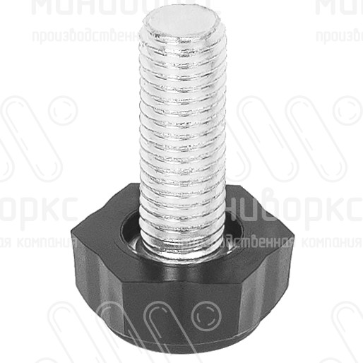 Опора резьбовая  m10x25 22 – 22М10-25ЧС | картинка 1