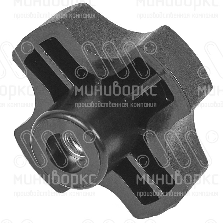 Пластиковые фиксаторы с гайкой m6 40 – Б40М6ЧЕ | картинка 2