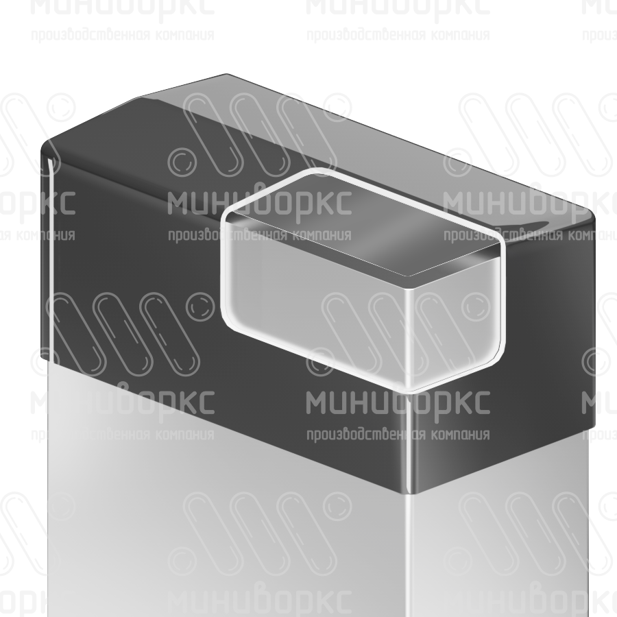 Заглушки для прямоугольной трубы 40x80 – CBPR80x40 | картинка 4
