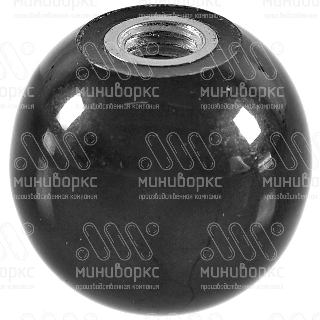 Пластиковые фиксаторы с гайкой m6 20 – KKB206ST-01H | картинка 1