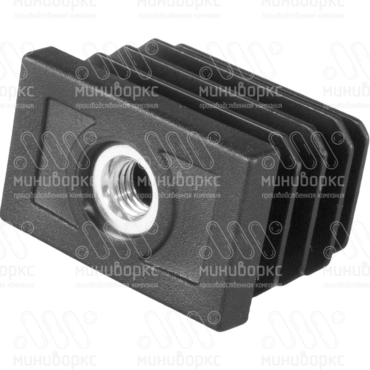 Заглушки для прямоугольной трубы 40x25 – 25-40М8СН | картинка 3